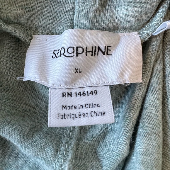 2-pack Seraphine Maternity Lounge Pants – Navy & Sage - Picture 5 of 8